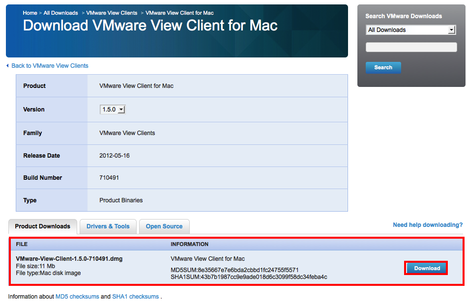 vmware horizon client download mac new york