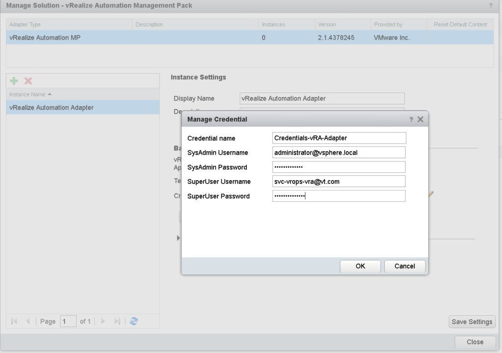 How to Configure vRealize Automation 7.x Management pack in vRealize
