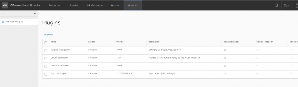 Install Container Service Extension in VMware Cloud Director